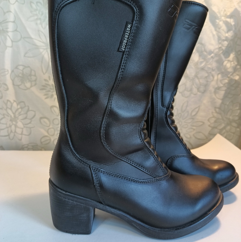 TCX Women's Motorcycle Waterproof Boots with Heels